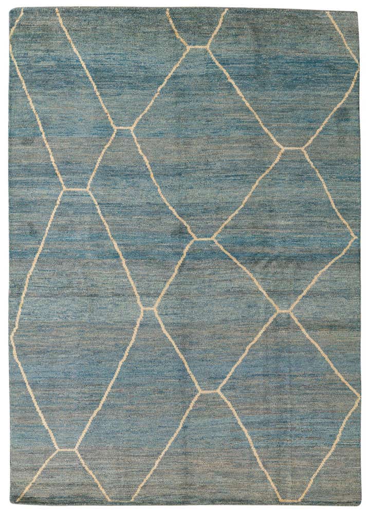 5' 7 x 8' 1 Hand Knotted Darya Wool Rug
