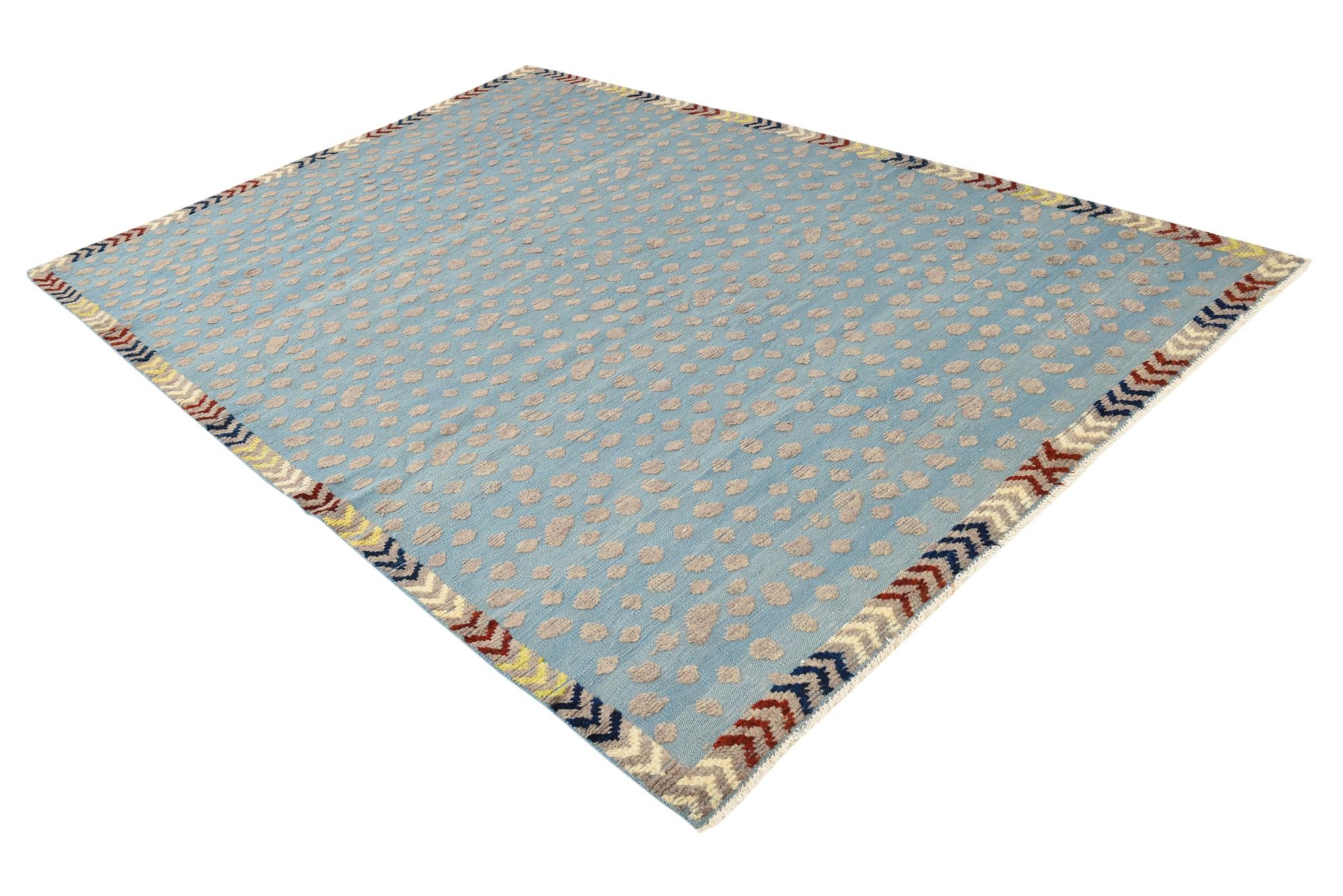 7' x 10' 1 Hand Knotted Darya Wool Rug