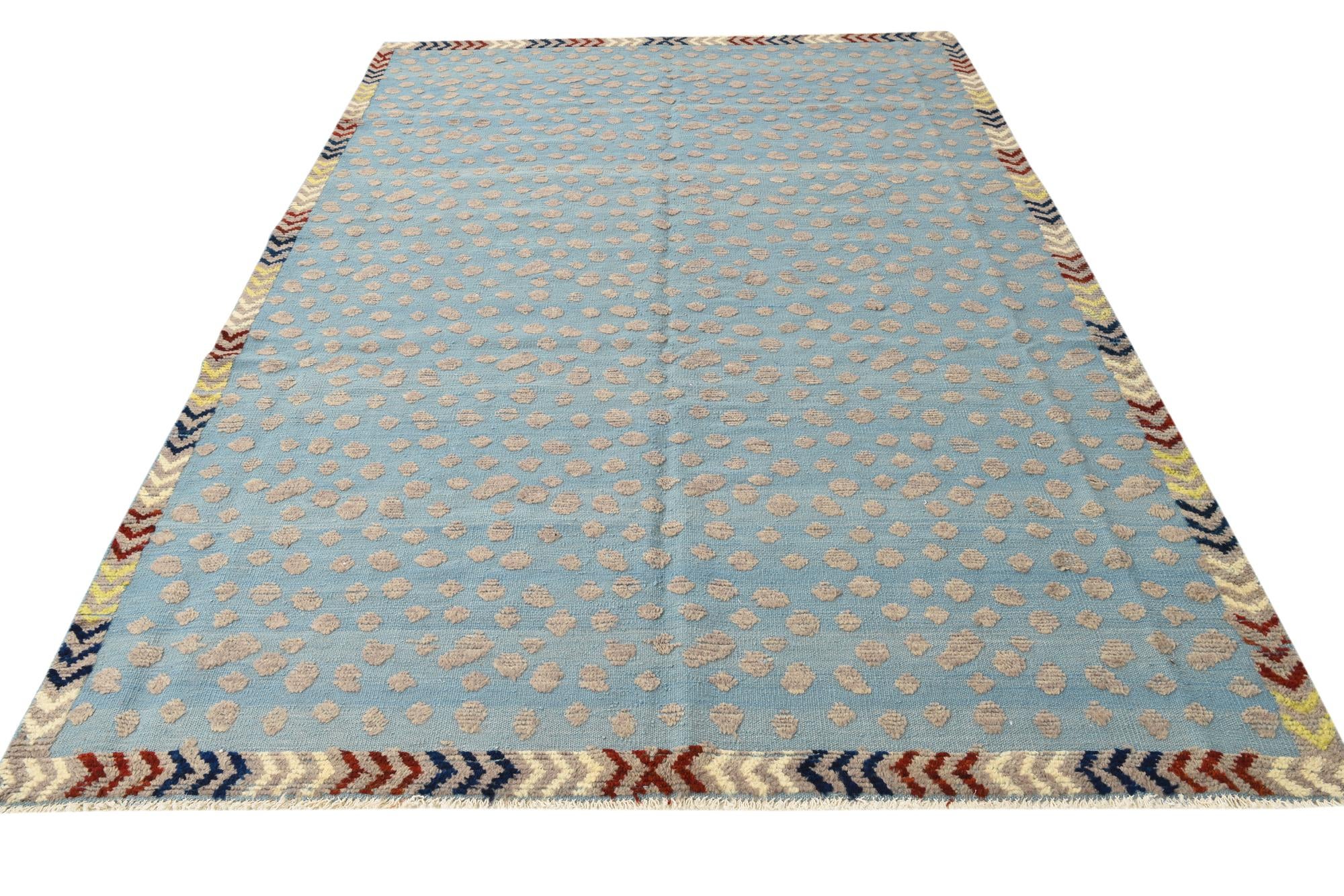 7' x 10' 1 Hand Knotted Darya Wool Rug