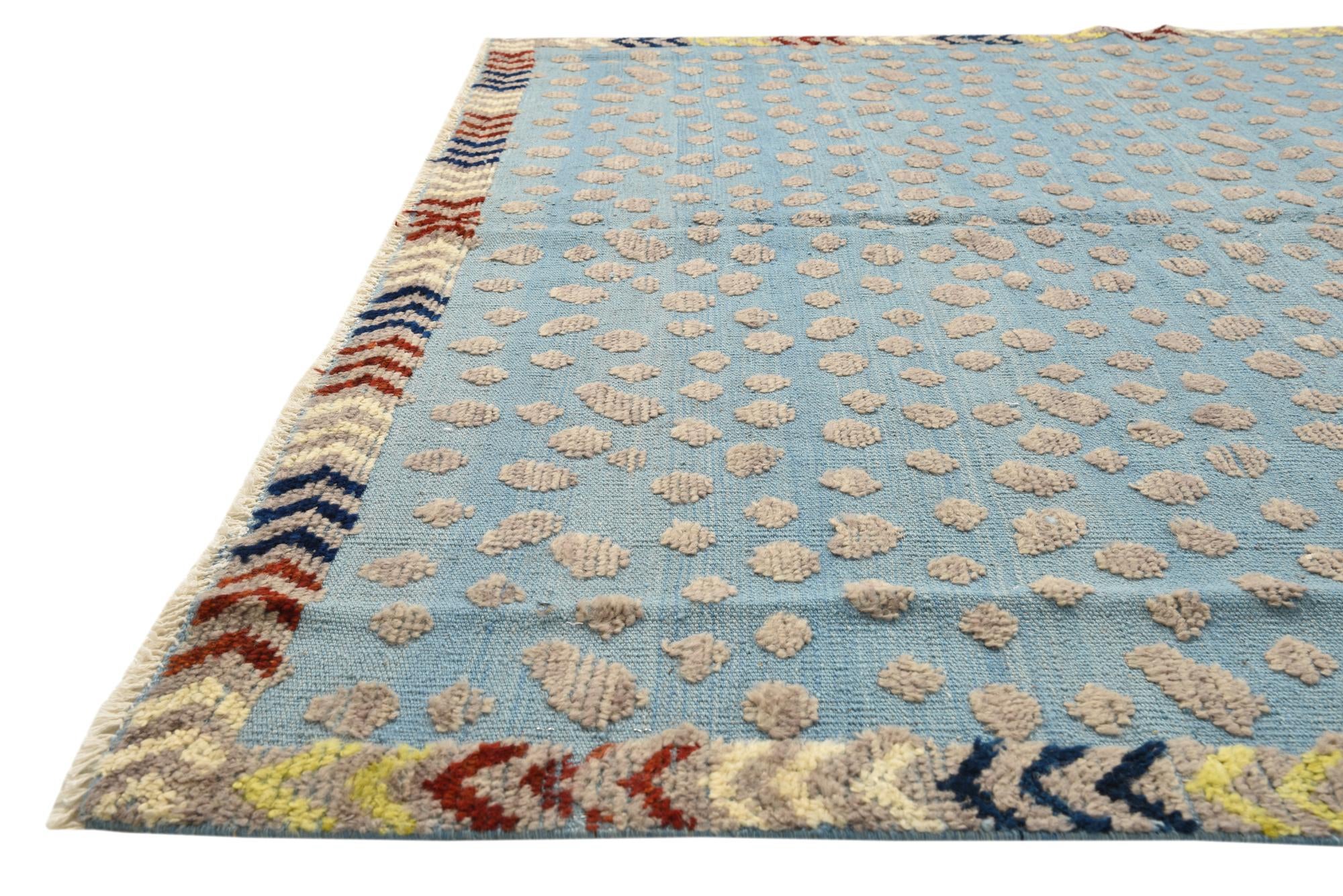 7' x 10' 1 Hand Knotted Darya Wool Rug