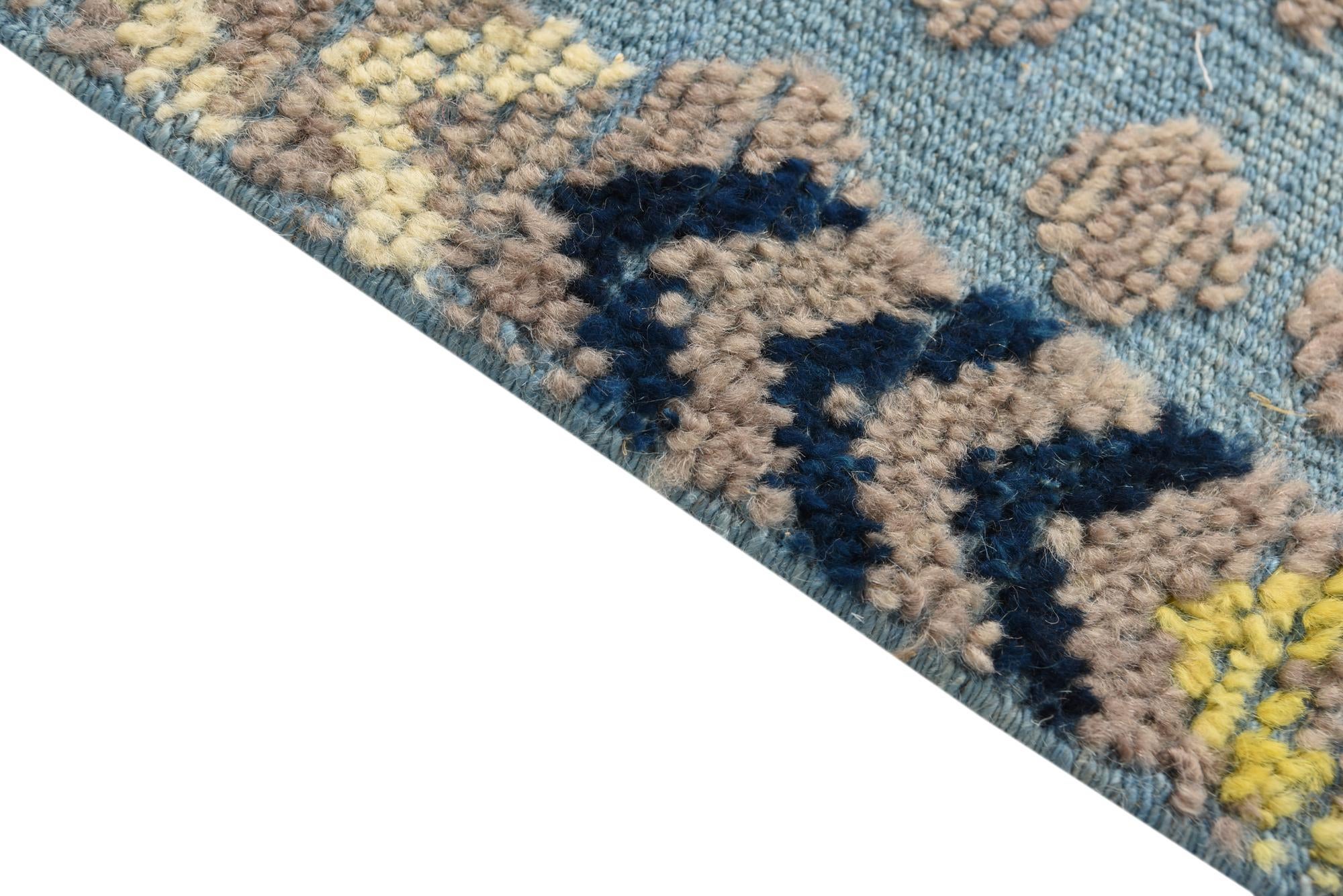 7' x 10' 1 Hand Knotted Darya Wool Rug