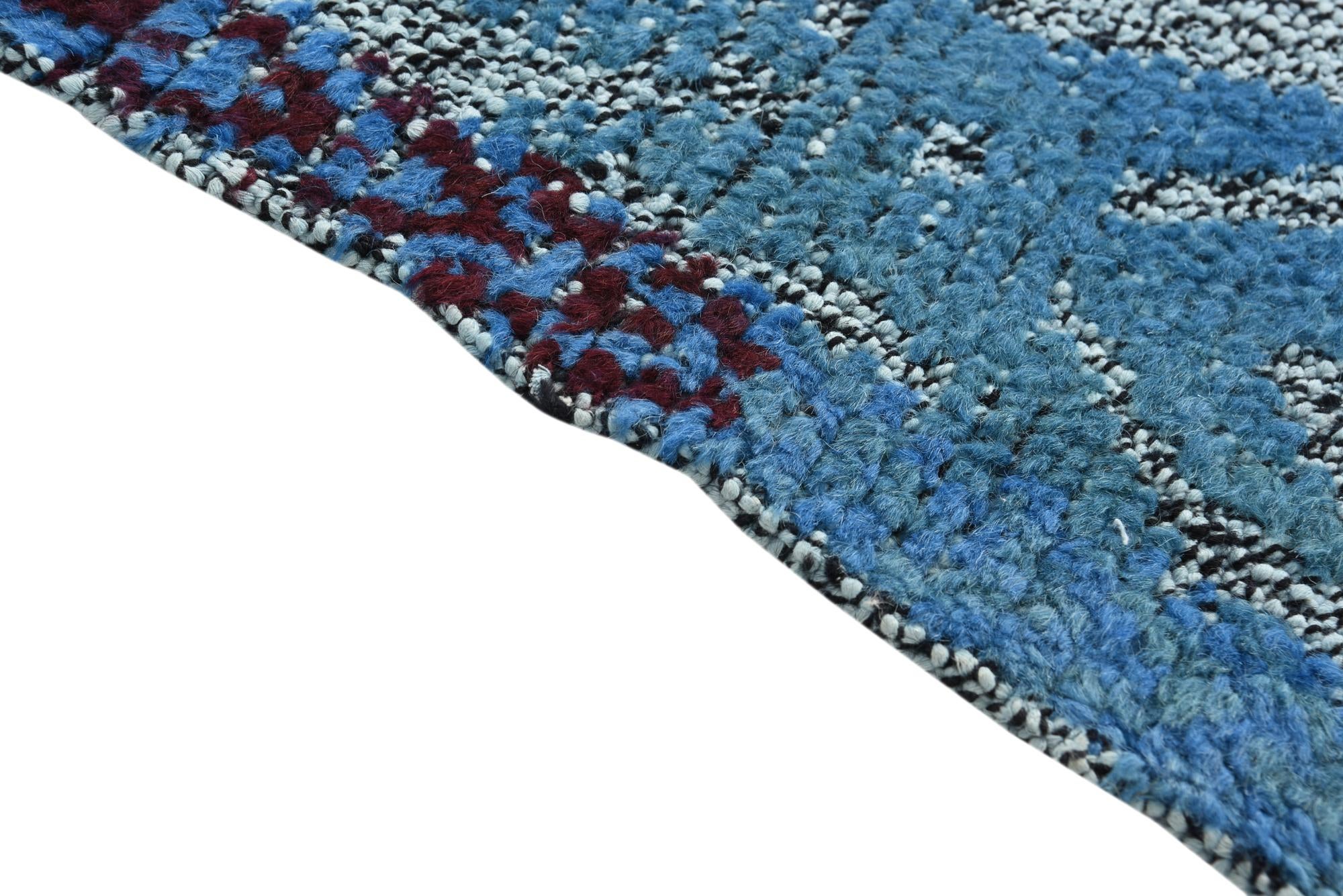 8' 7 x 10' Hand Knotted Darya Wool Rug