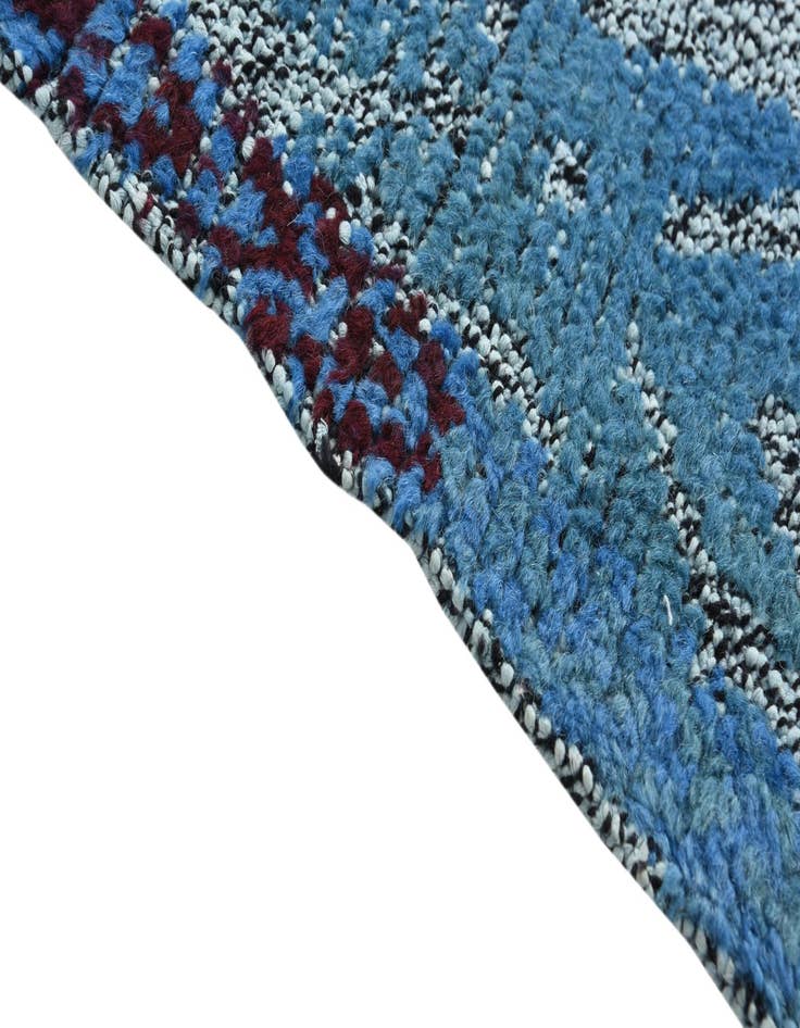 Detail image of 8' 7 x 10'  Hand Knotted Darya Wool Rug