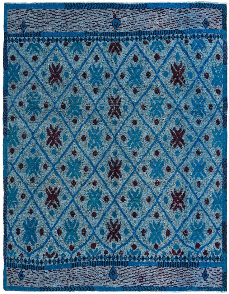 Detail image of 8' 7 x 10' Hand Knotted Darya Wool Rug