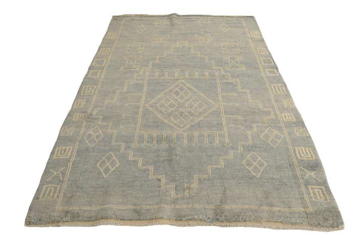 5' 7 x 8' 5 Hand Knotted Darya Wool Rug