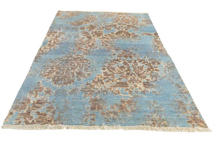 6' 1 x 9' 4 Hand Knotted Darya Rug