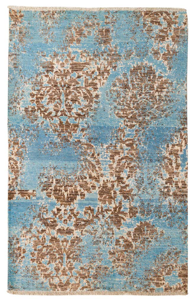 6' 1 x 9' 4 Hand Knotted Darya Rug