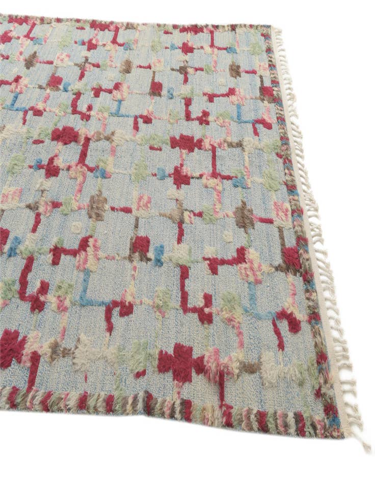 Detail image of 6' 6 x 9' 9  Hand Knotted Darya Wool Rug