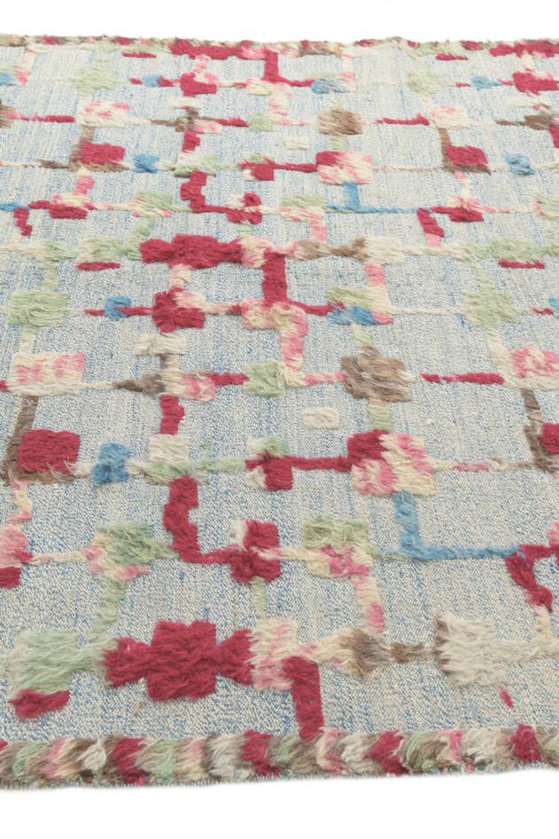 Detail image of 6' 6 x 9' 9 Hand Knotted Darya Wool Rug