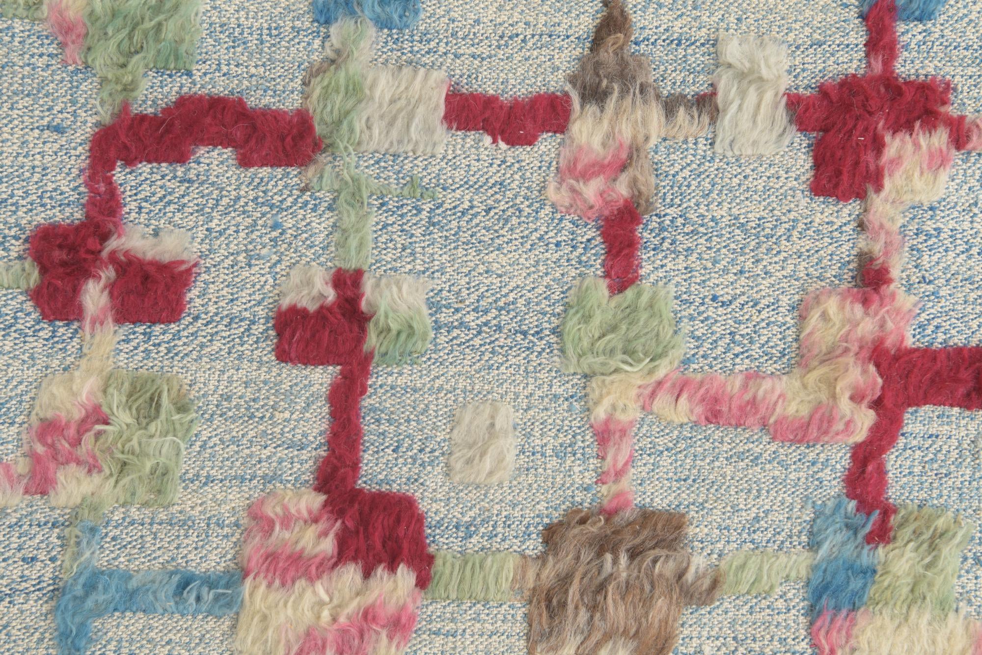6' 6 x 9' 9 Hand Knotted Darya Wool Rug