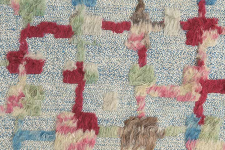 6' 6 x 9' 9 Hand Knotted Darya Wool Rug