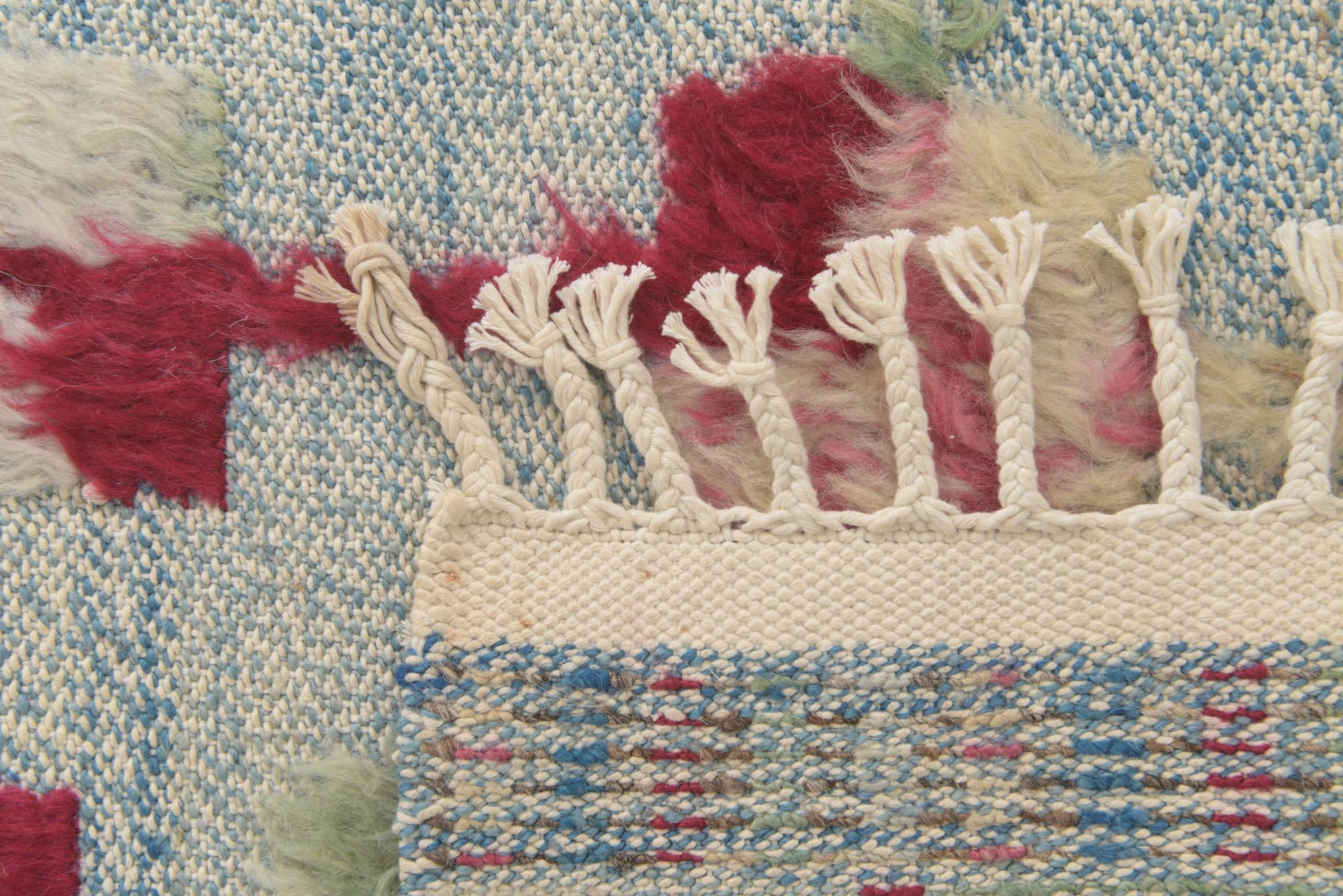 6' 6 x 9' 9 Hand Knotted Darya Wool Rug