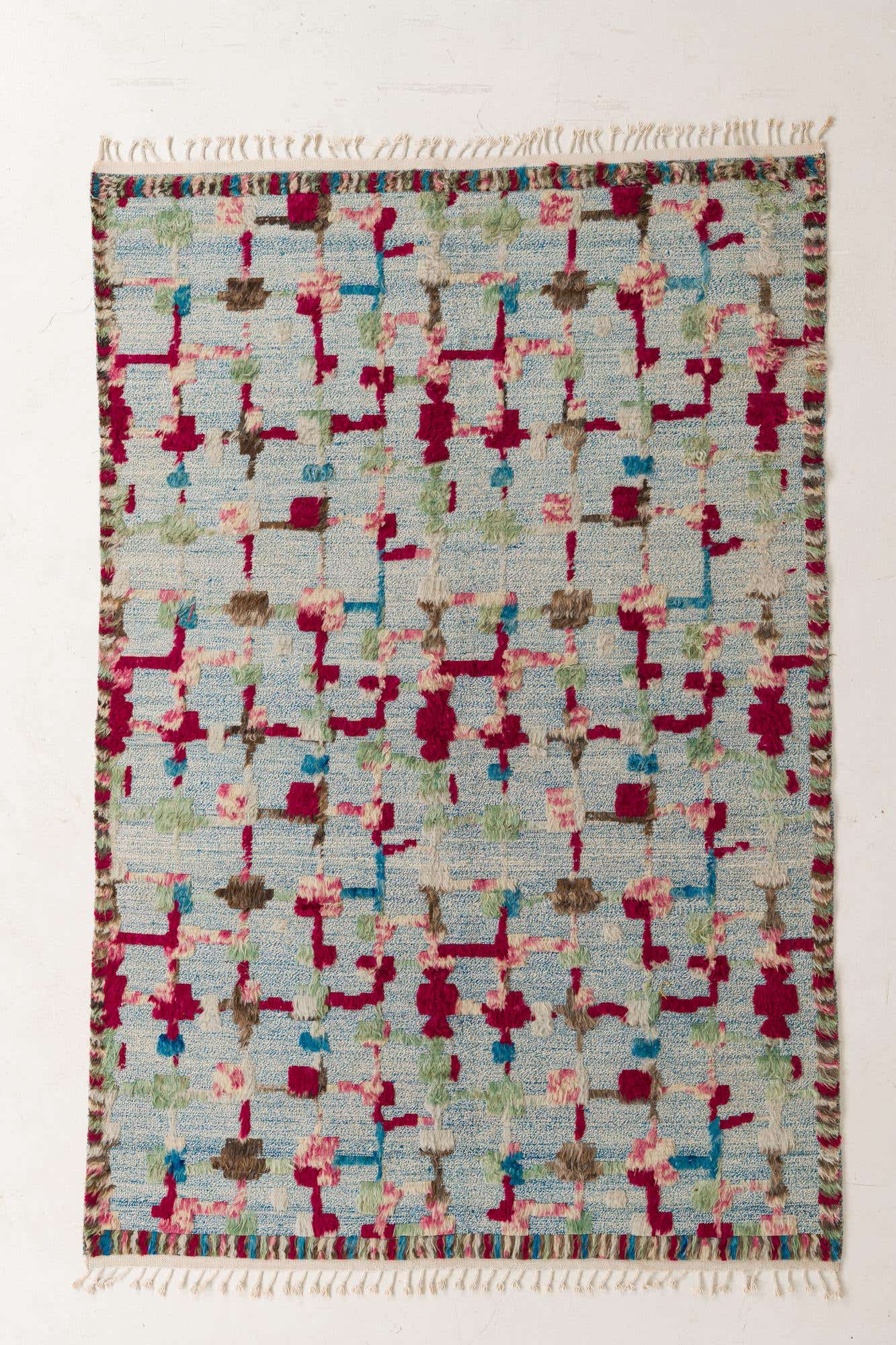 6' 6 x 9' 9 Hand Knotted Darya Wool Rug