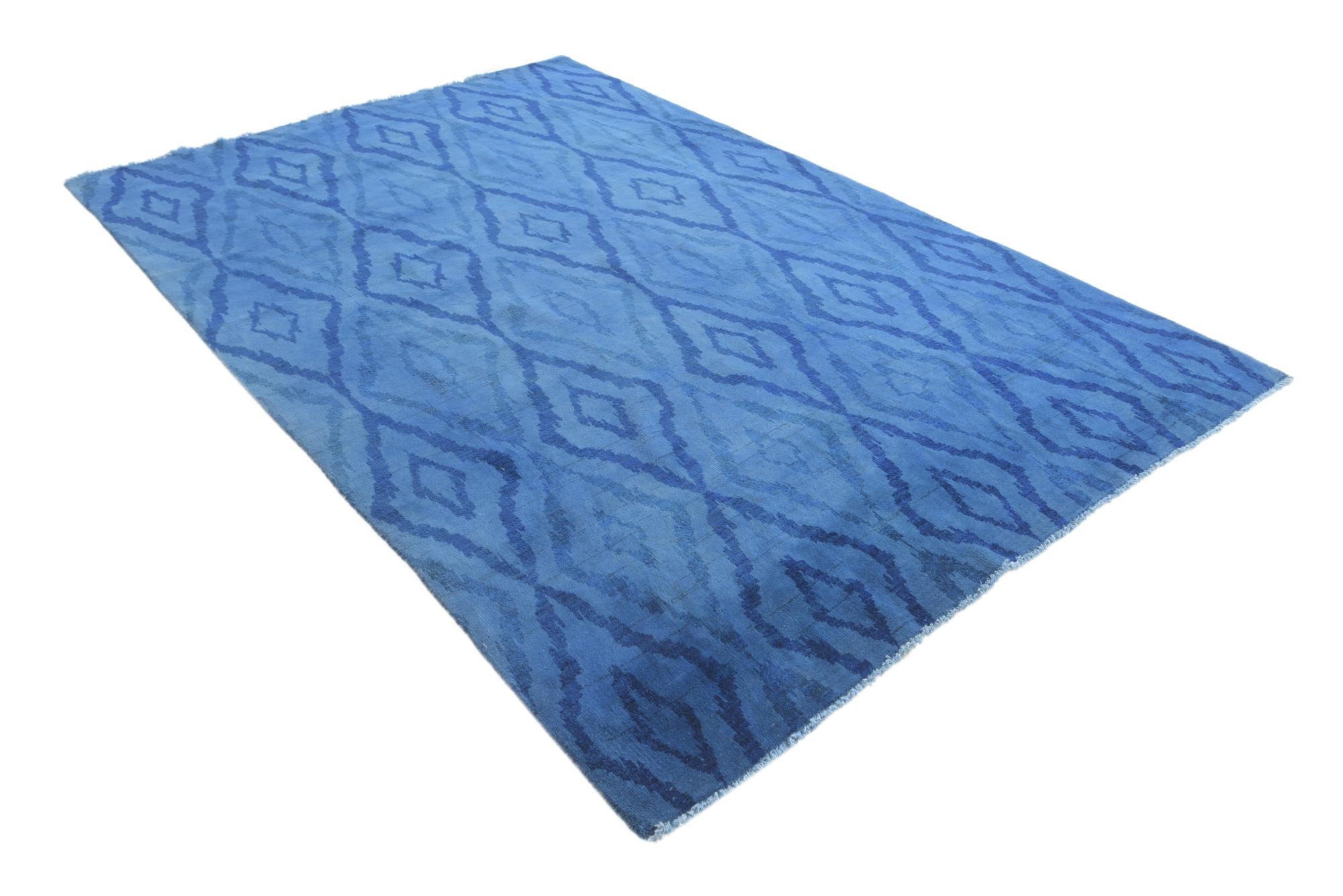 6' 5 x 9' 9 Hand Knotted Darya Wool Rug
