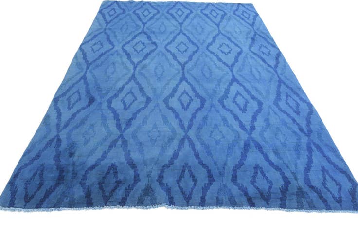 Detail image of 6' 5 x 9' 9 Hand Knotted Darya Wool Rug