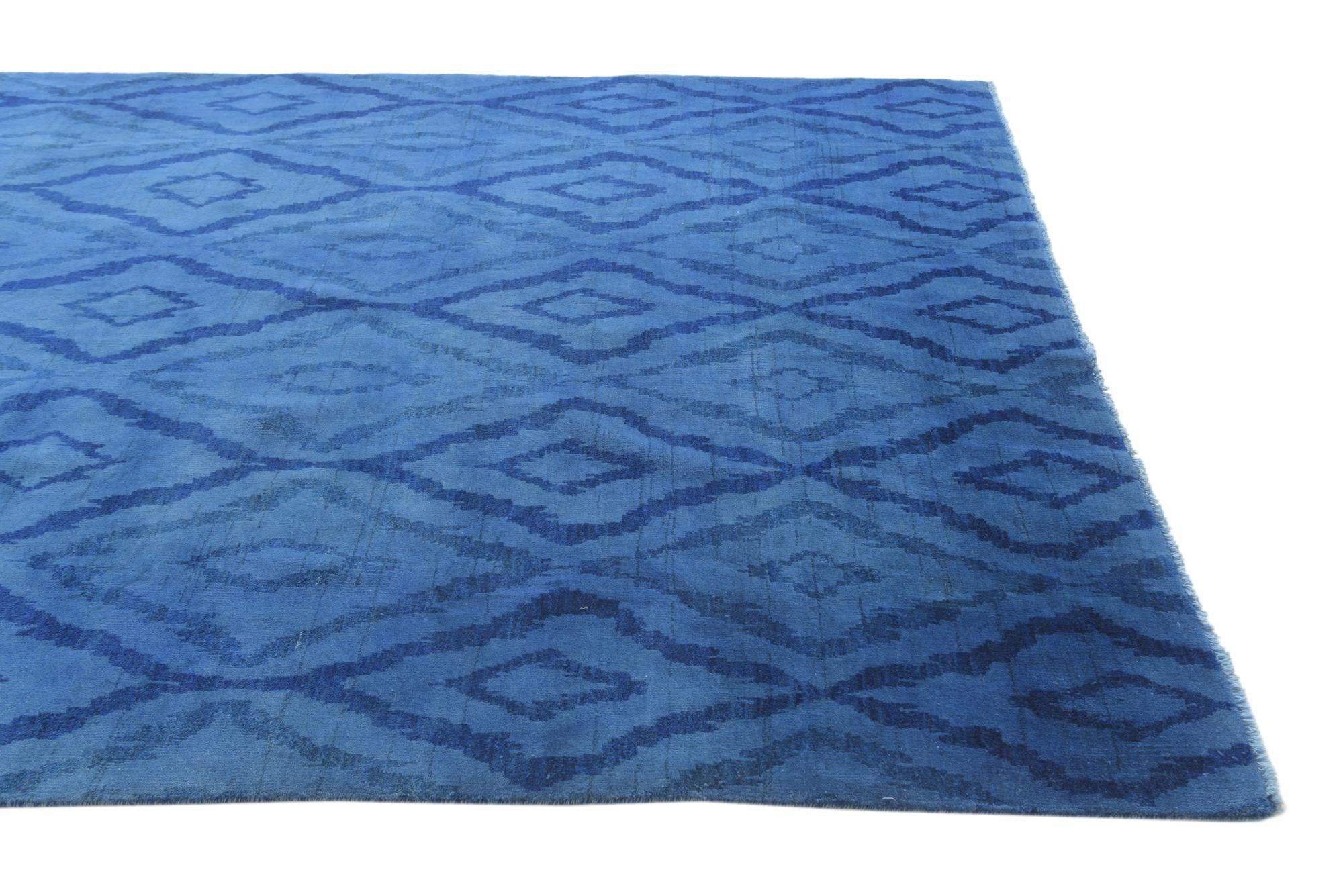 6' 5 x 9' 9 Hand Knotted Darya Wool Rug