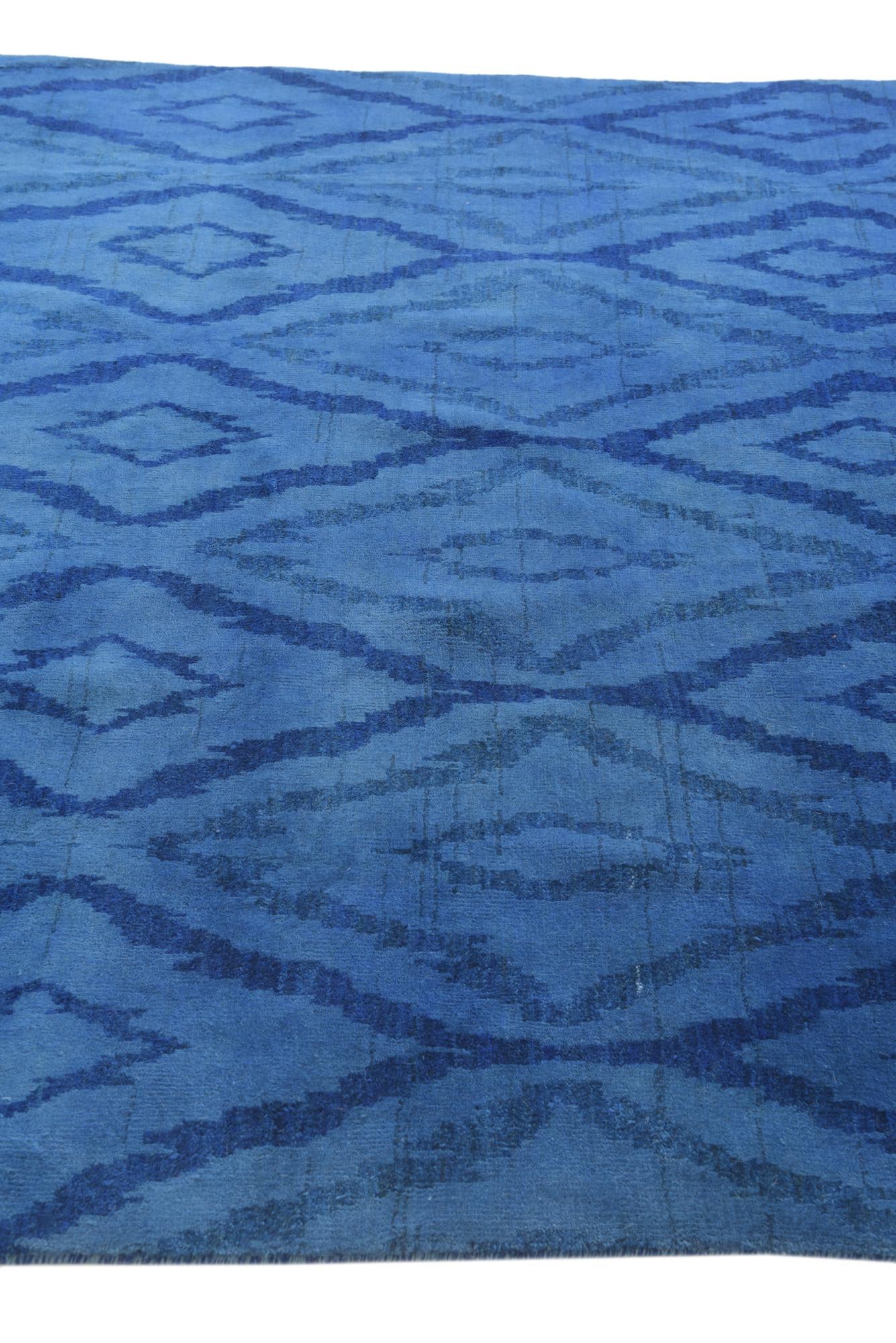6' 5 x 9' 9 Hand Knotted Darya Wool Rug