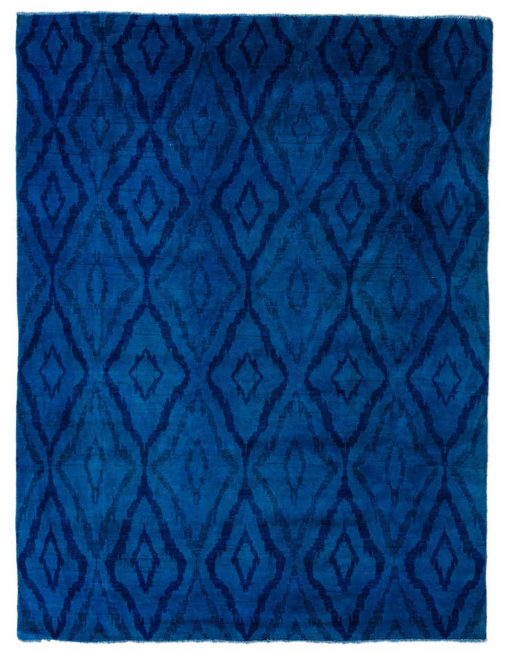 Detail image of 6' 5 x 9' 9 Hand Knotted Darya Wool Rug