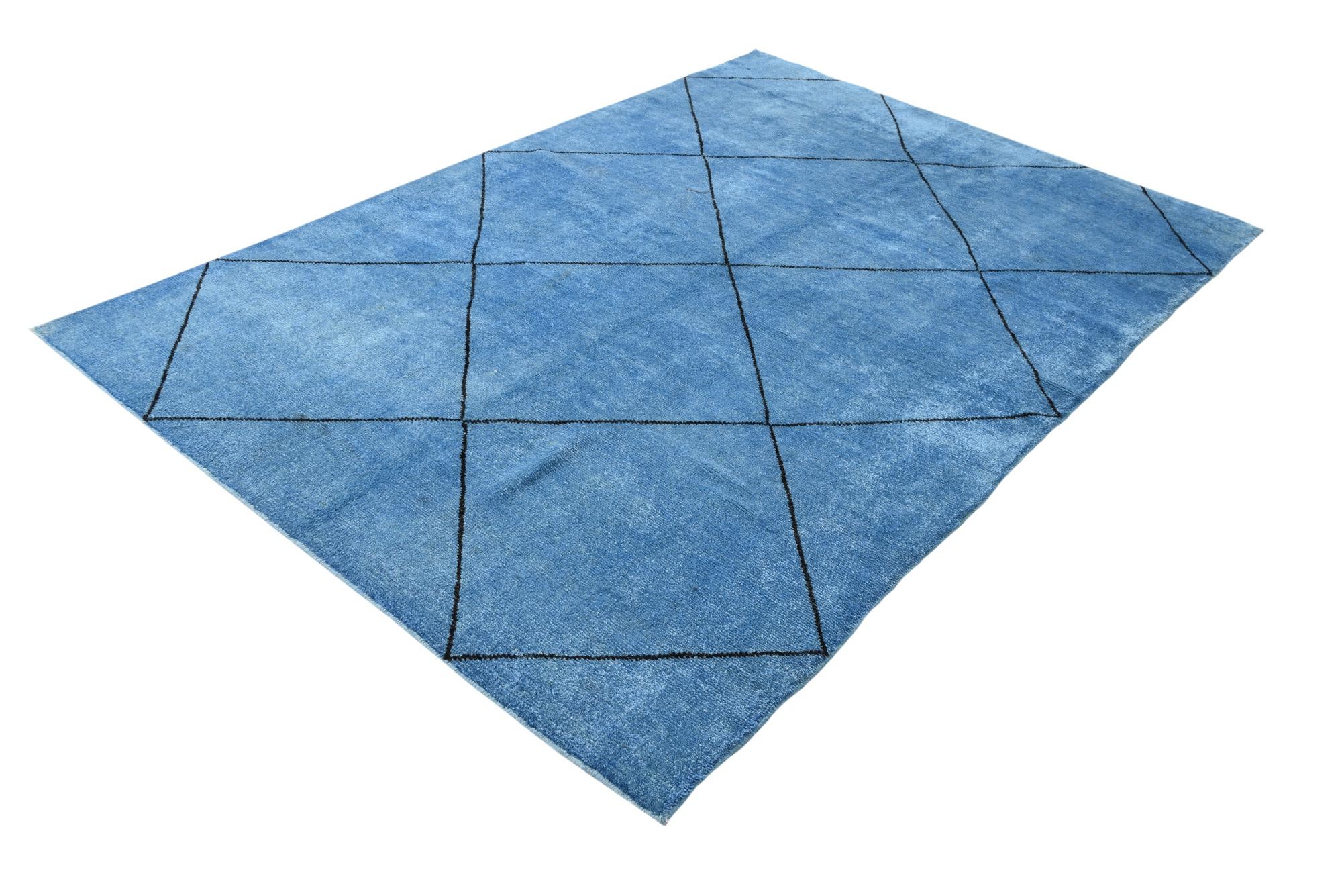 5' 7 x 8' 2 Hand Knotted Darya Wool Rug