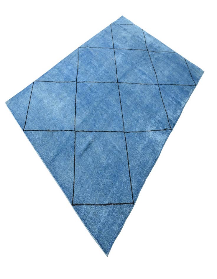 Detail image of 5' 7 x 8' 2  Hand Knotted Darya Wool Rug