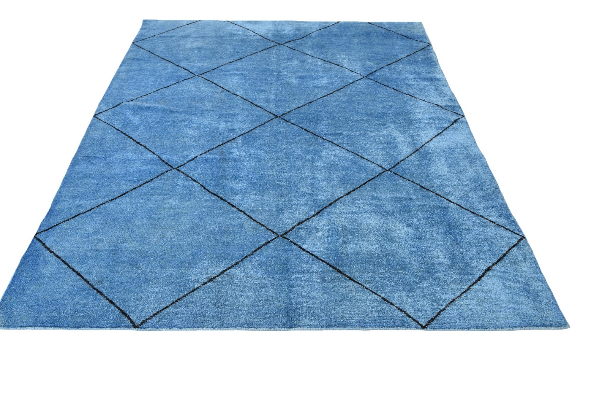 5' 7 x 8' 2 Hand Knotted Darya Wool Rug