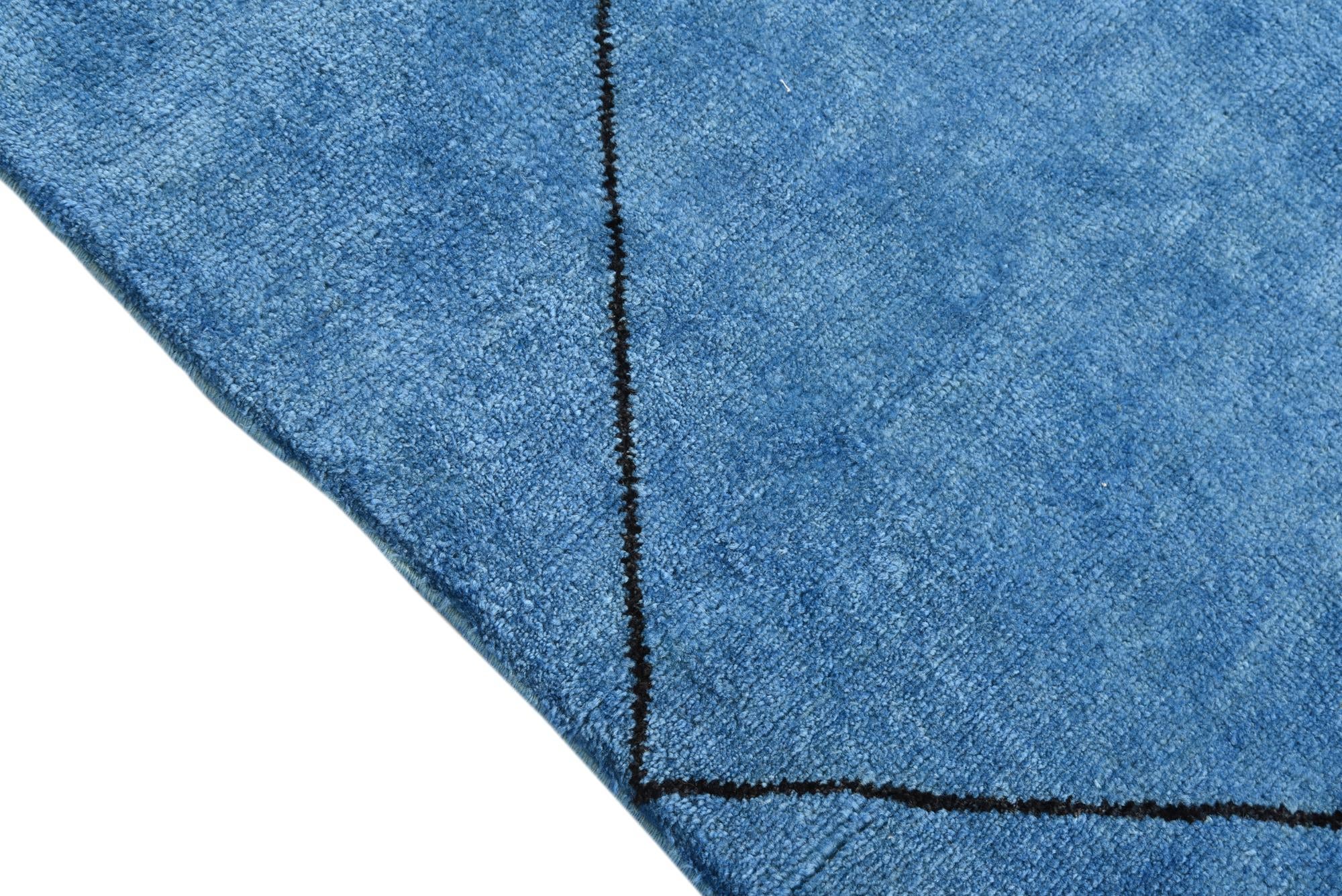 5' 7 x 8' 2 Hand Knotted Darya Wool Rug