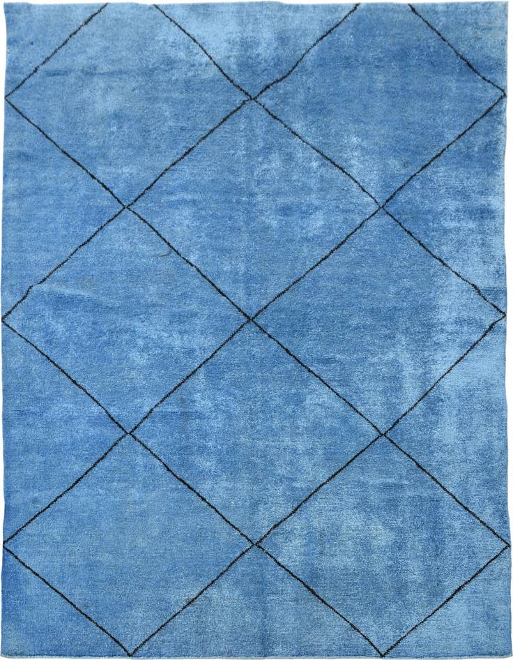 Detail image of 5' 7 x 8' 2 Hand Knotted Darya Wool Rug