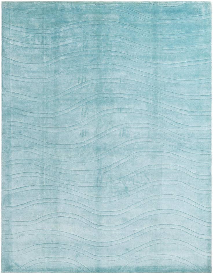 Detail image of 8' 2 x 11' 6 Hand Knotted Darya Wool Rug