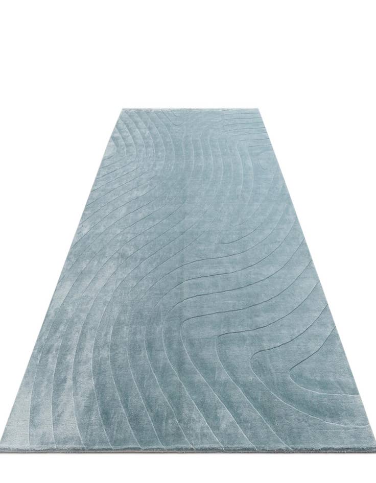 Detail image of 9' 10 x 13' 1  Hand Knotted Darya Wool Rug