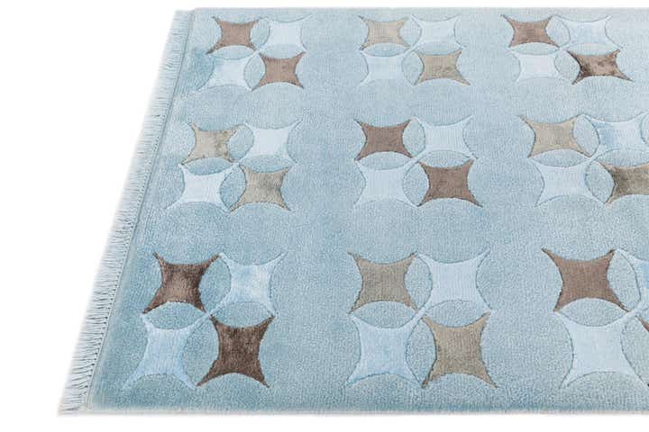 2' 11 x 4' 11 Hand Knotted Darya Wool Rug