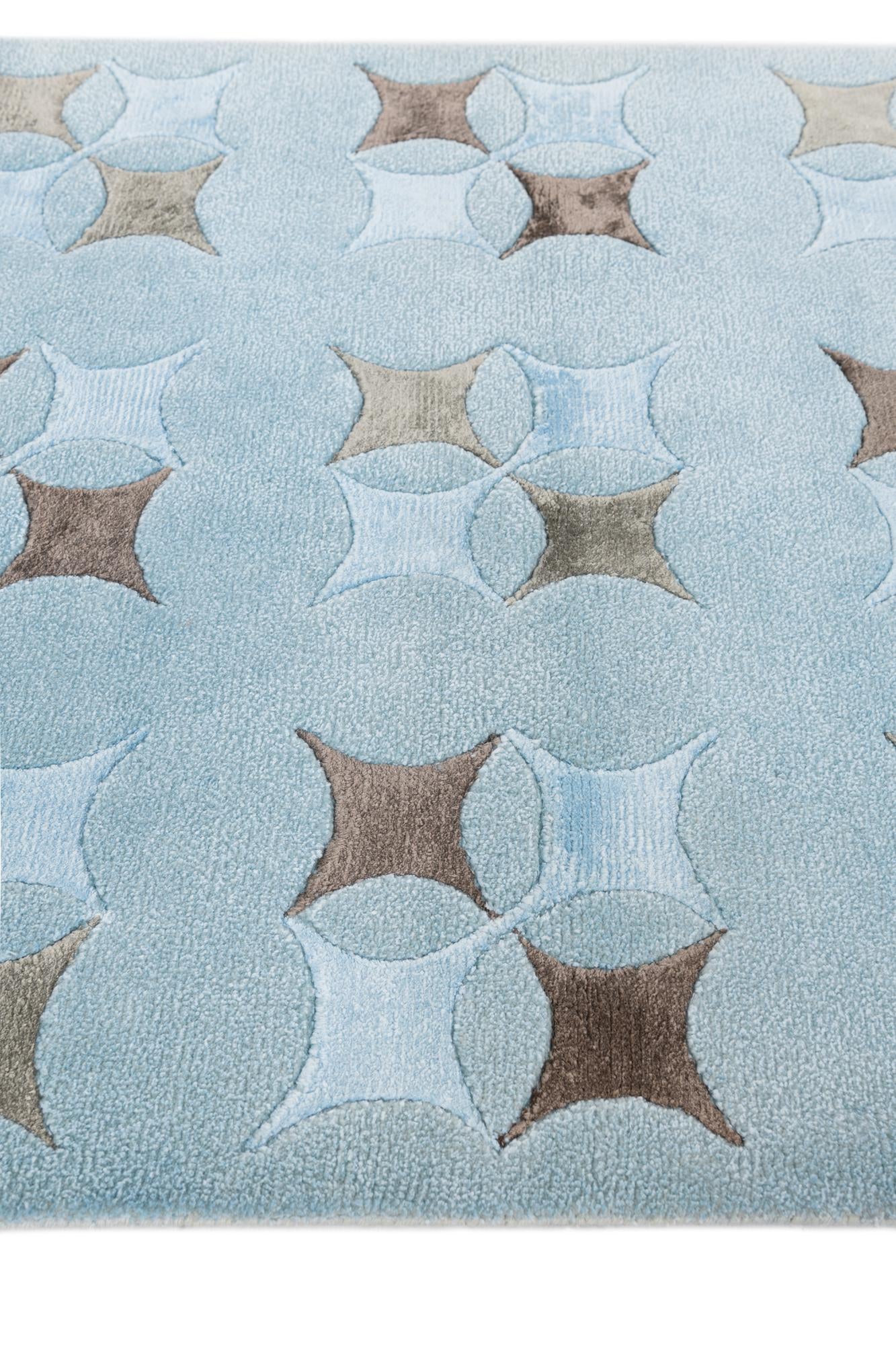 2' 11 x 4' 11 Hand Knotted Darya Wool Rug