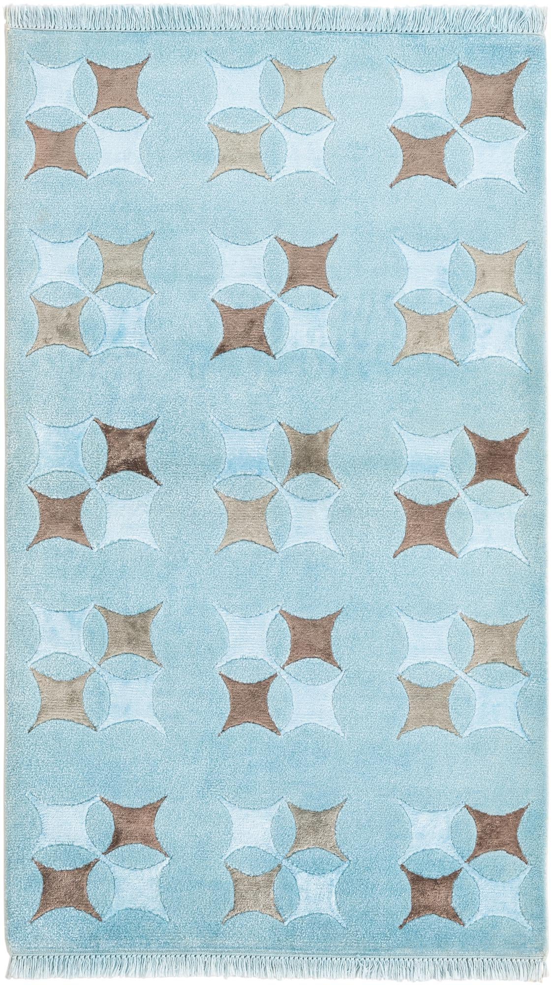 2' 11 x 4' 11 Hand Knotted Darya Wool Rug