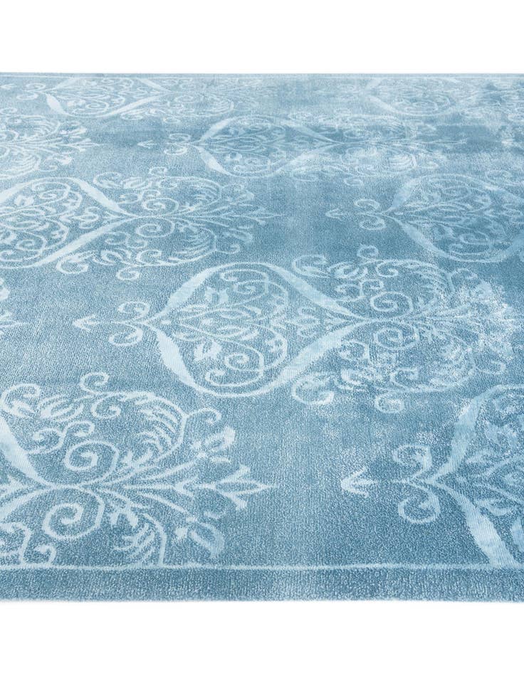 Detail image of 6' 9 x 9' 6  Hand Knotted Darya Wool Rug