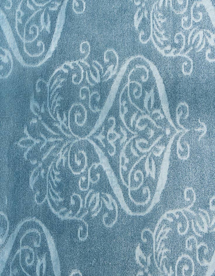 Detail image of 6' 9 x 9' 6  Hand Knotted Darya Wool Rug