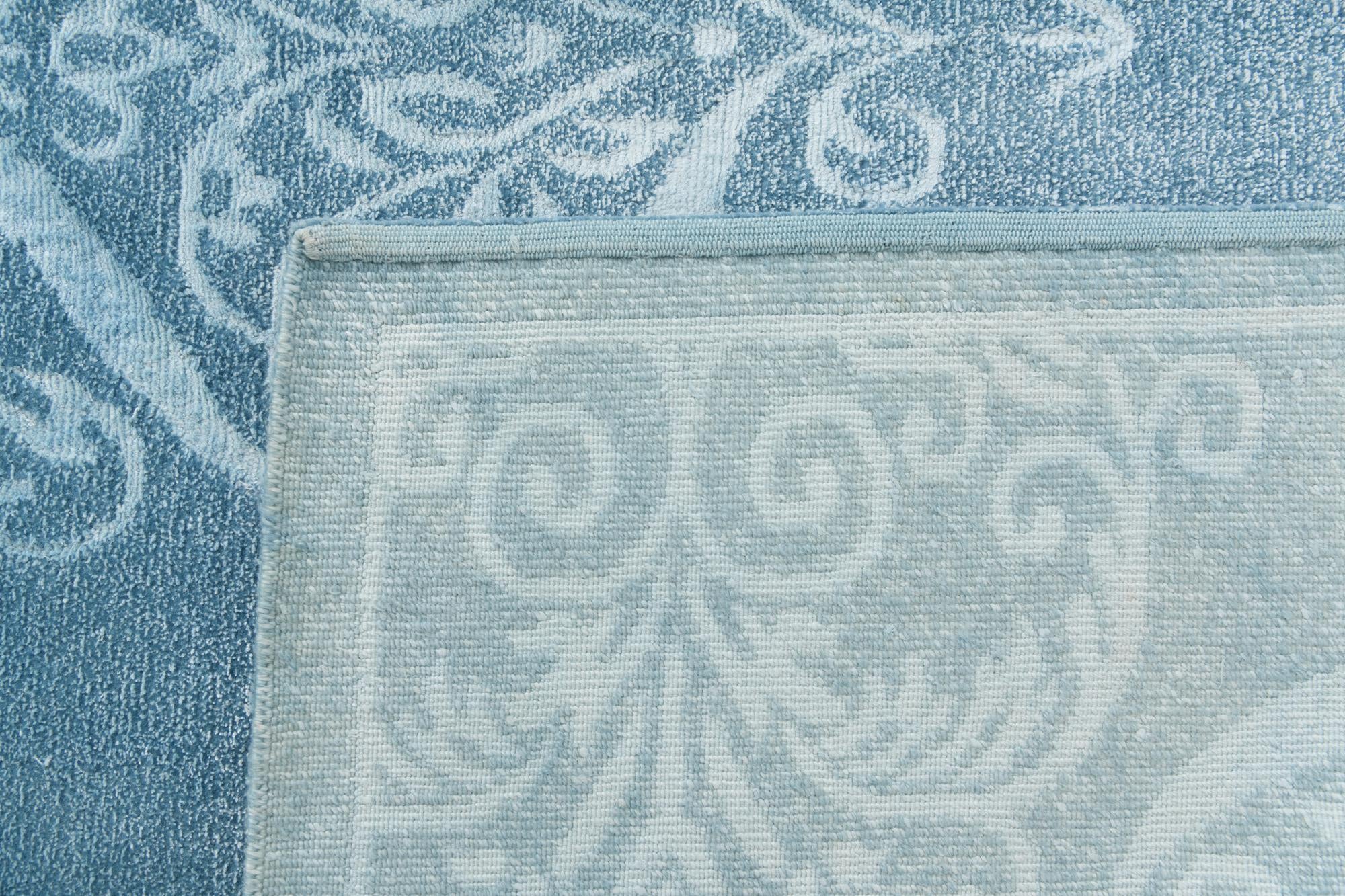 6' 9 x 9' 6 Hand Knotted Darya Wool Rug