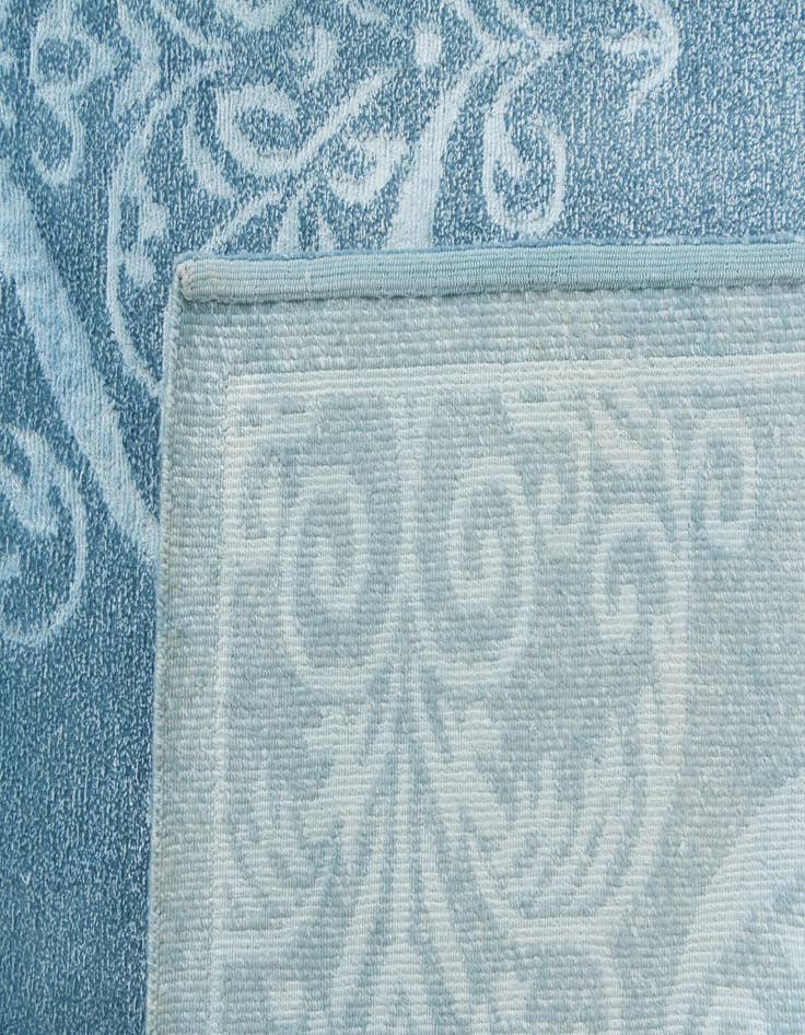 Detail image of 6' 9 x 9' 6  Hand Knotted Darya Wool Rug