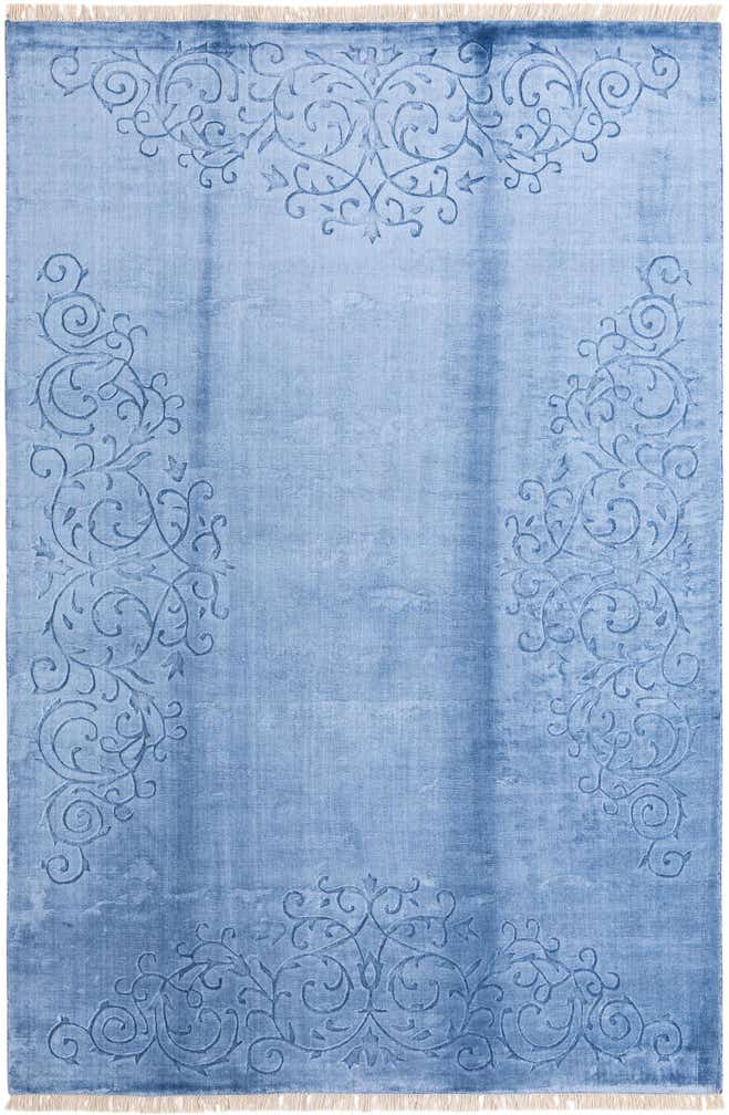 6' 7 x 9' 11 Hand Knotted Darya Wool Rug