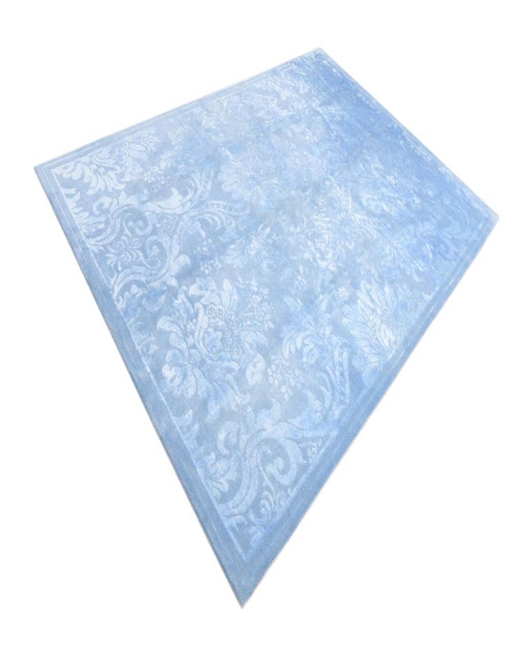 Detail image of 6' 8 x 10'  Hand Knotted Darya Wool Rug