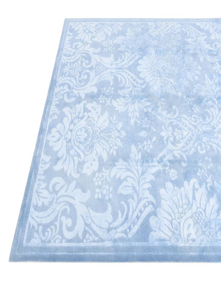 Detail image of 6' 8 x 10'  Hand Knotted Darya Wool Rug