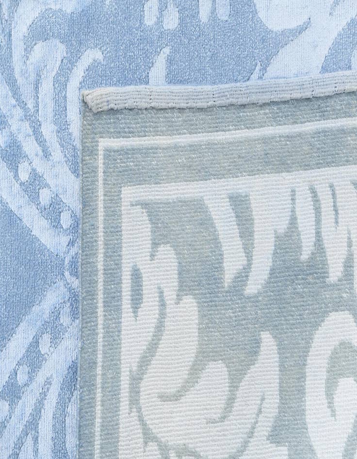 Detail image of 6' 8 x 10'  Hand Knotted Darya Wool Rug