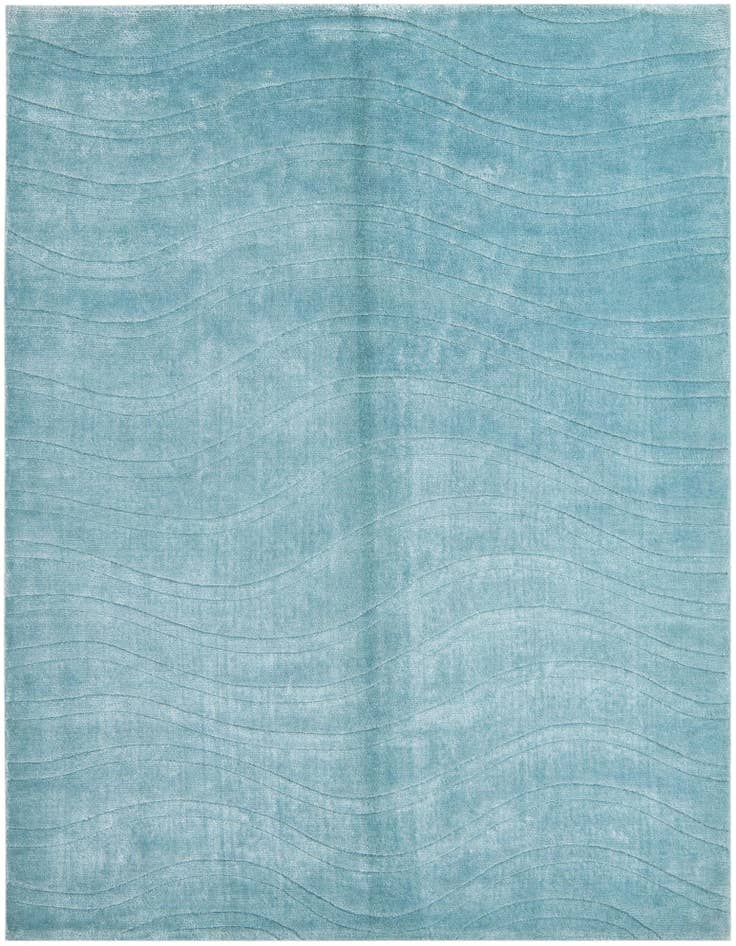 Detail image of 5' x 6' 7 Hand Knotted Darya Wool Rug