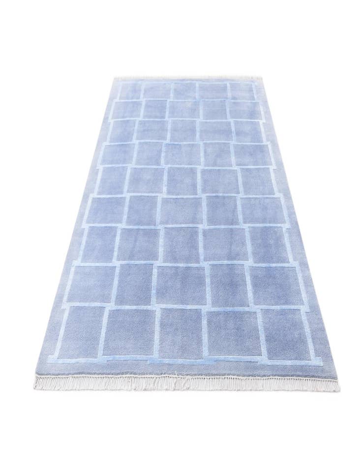 Detail image of 5' 9 x 8'  Hand Knotted Darya Wool Rug