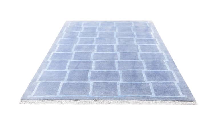 Detail image of 5' 9 x 8' Hand Knotted Darya Wool Rug