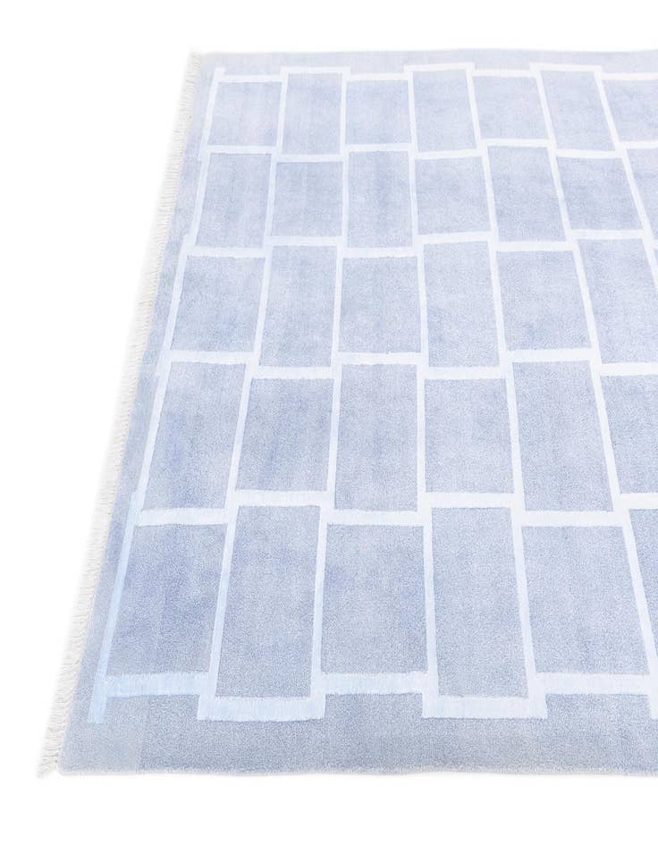 Detail image of 5' 9 x 8'  Hand Knotted Darya Wool Rug