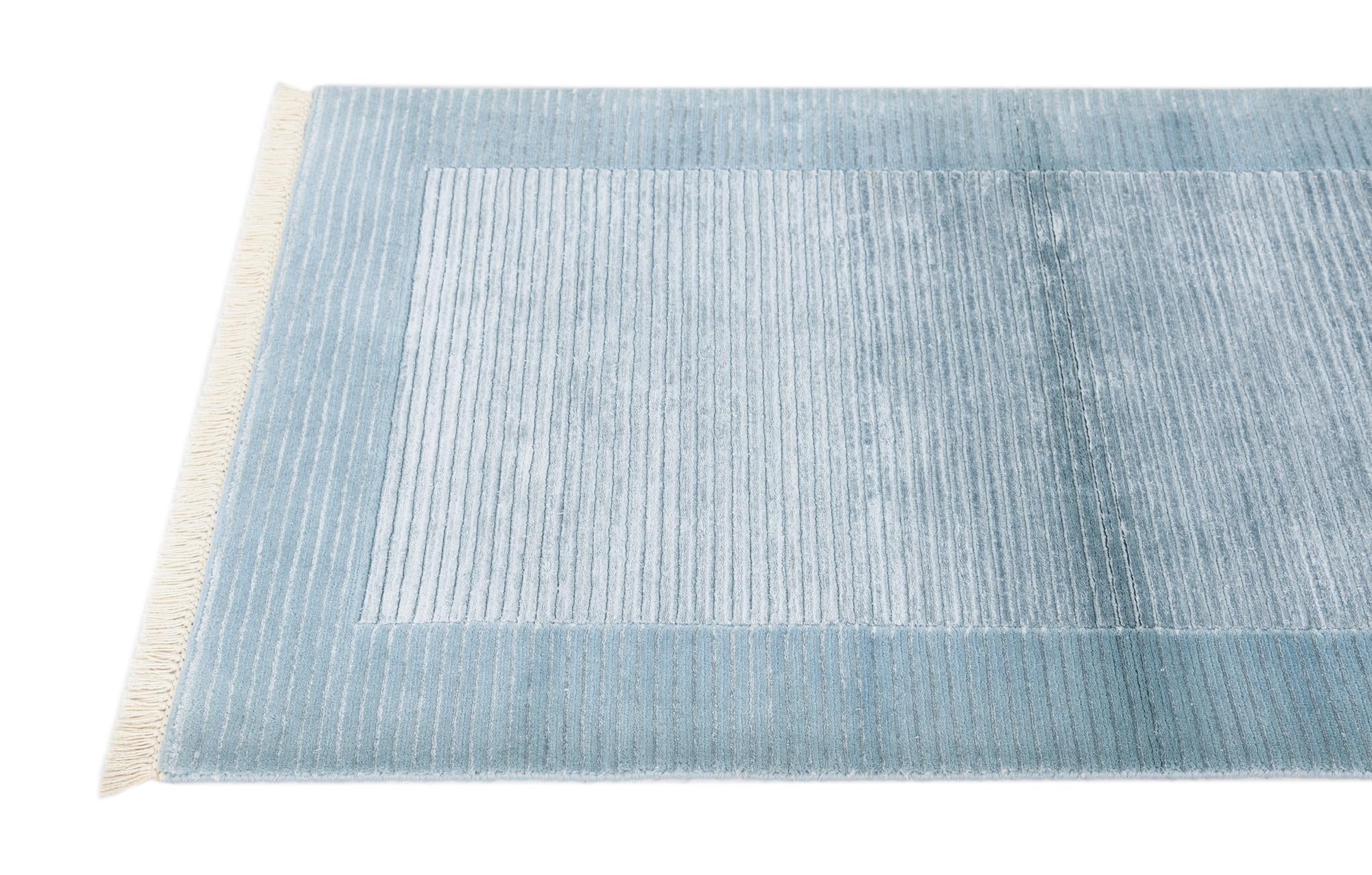 2' 7 x 5' Hand Knotted Darya Wool Rug