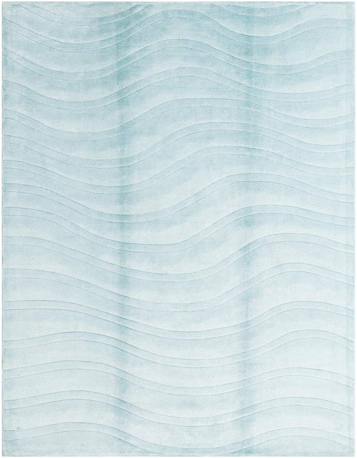 Detail image of 6' 7 x 9' 8 Hand Knotted Darya Wool Rug
