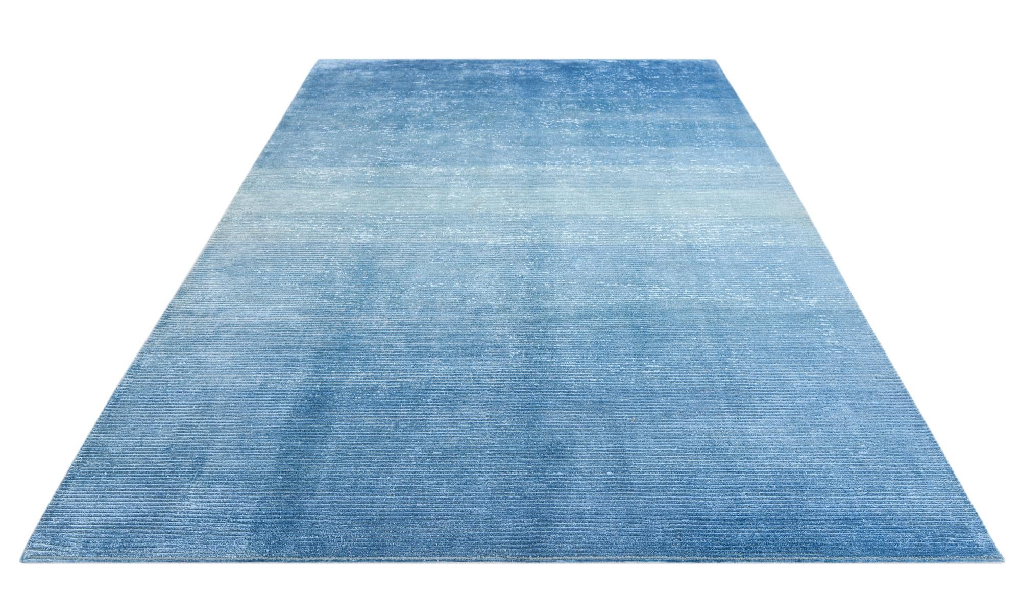 6' 8 x 9' 11 Hand Knotted Darya Wool Rug