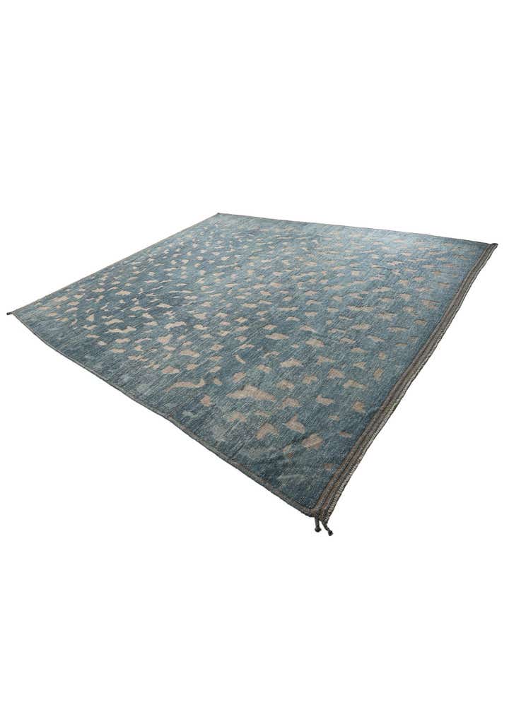 12' 8 x 14' 2 Hand Knotted Darya Wool Rug