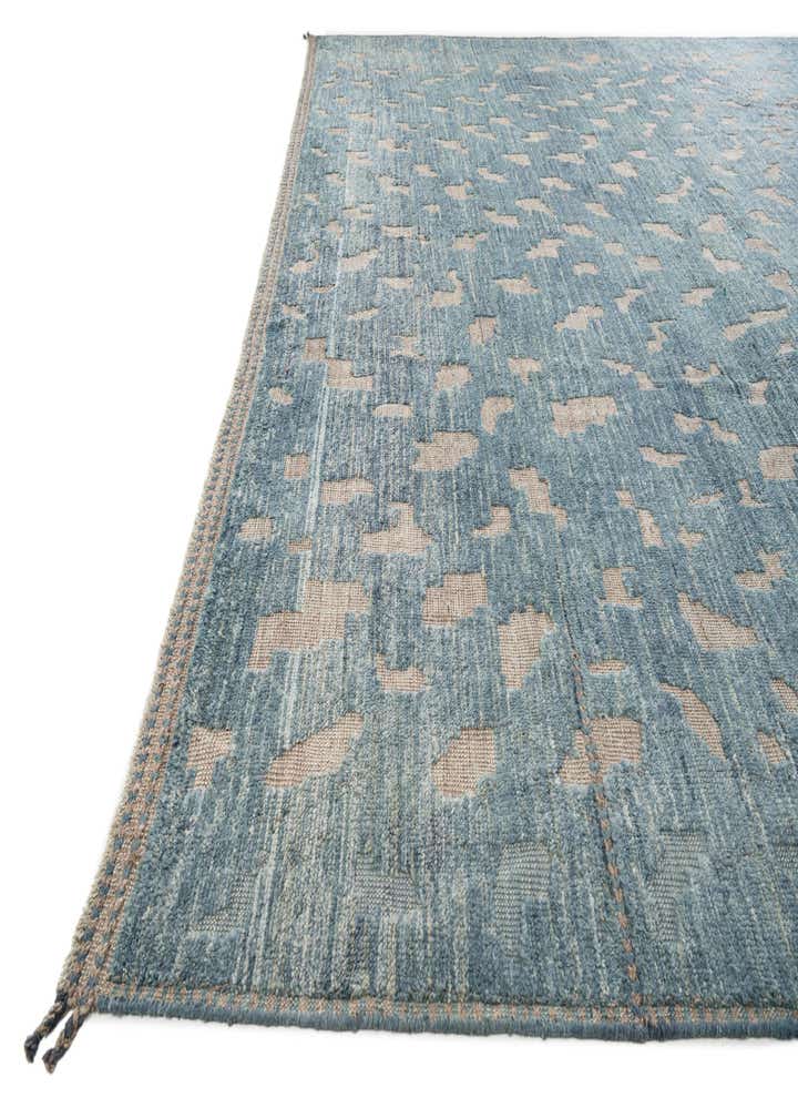 12' 8 x 14' 2 Hand Knotted Darya Wool Rug