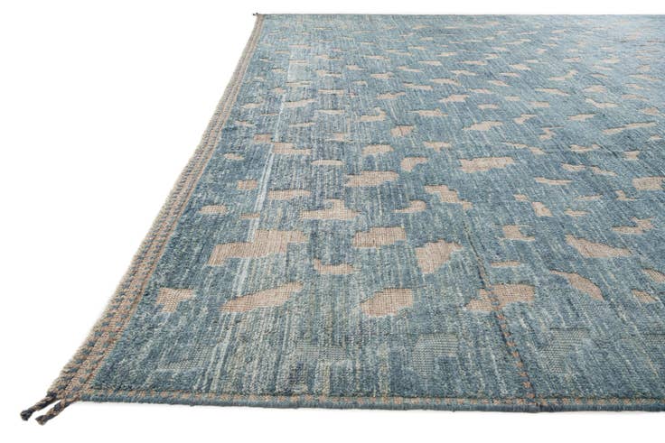 Detail image of 12' 8 x 14' 2 Hand Knotted Darya Wool Rug